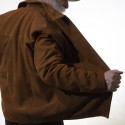 Capybara leather men jacket