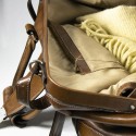 Capybara leather large travel bag with padlock |El Boyero