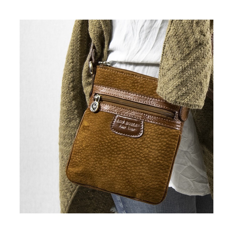 Small crossbody capybara leather purse |El Boyero
