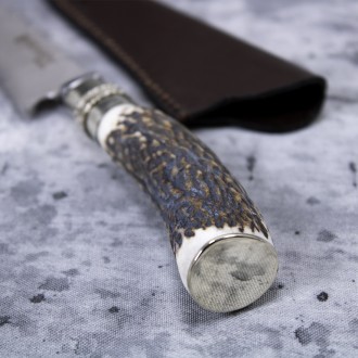 Gallonado horse bone handle picasso knife