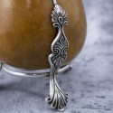 Mate gourd with sterling silver details