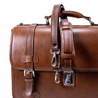 Cow leather briefcase. President design |El Boyero