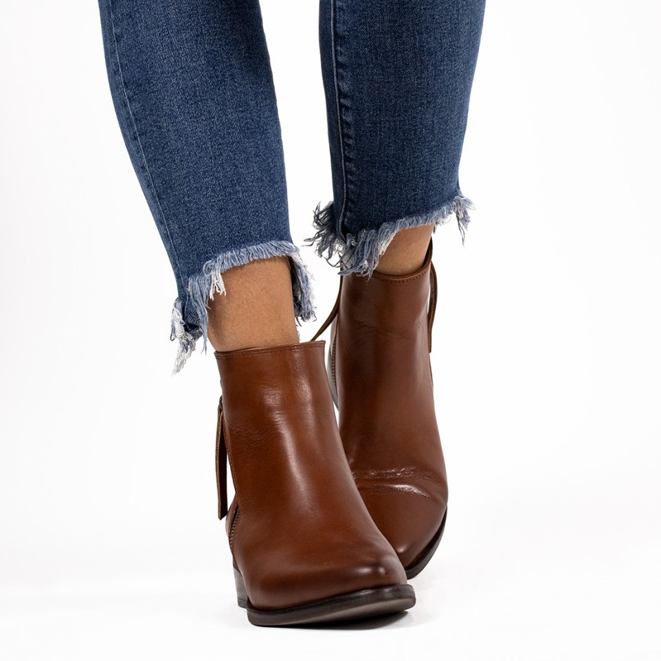 Women's ankle zippered boots |El Boyero