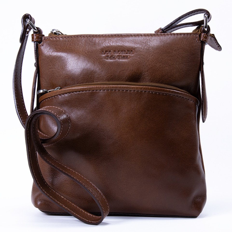 Cow leather square purse with front pocket |El Boyero