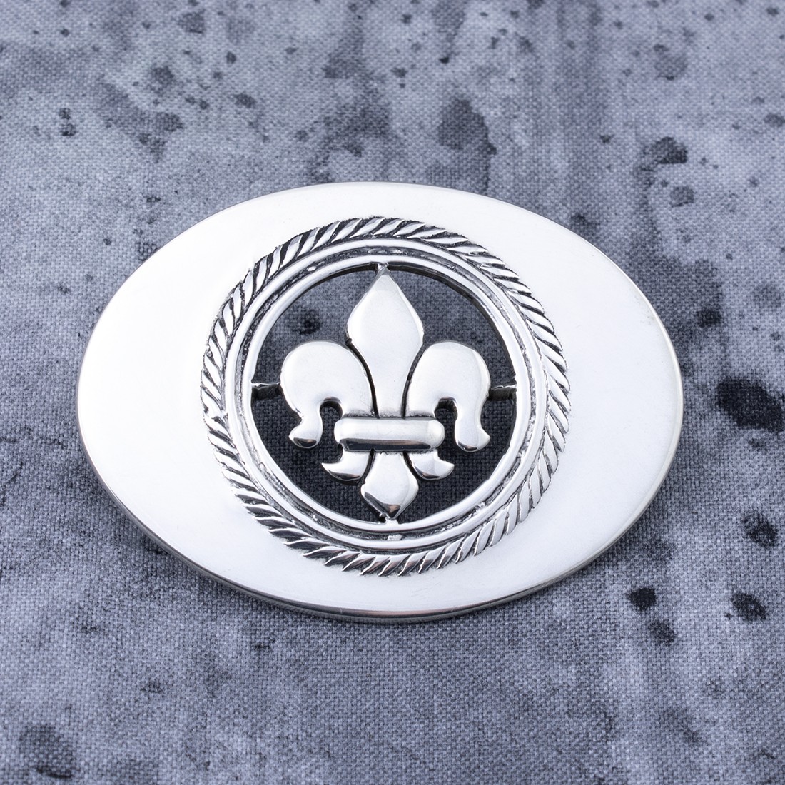 Fleur de 2024 lis belt buckle