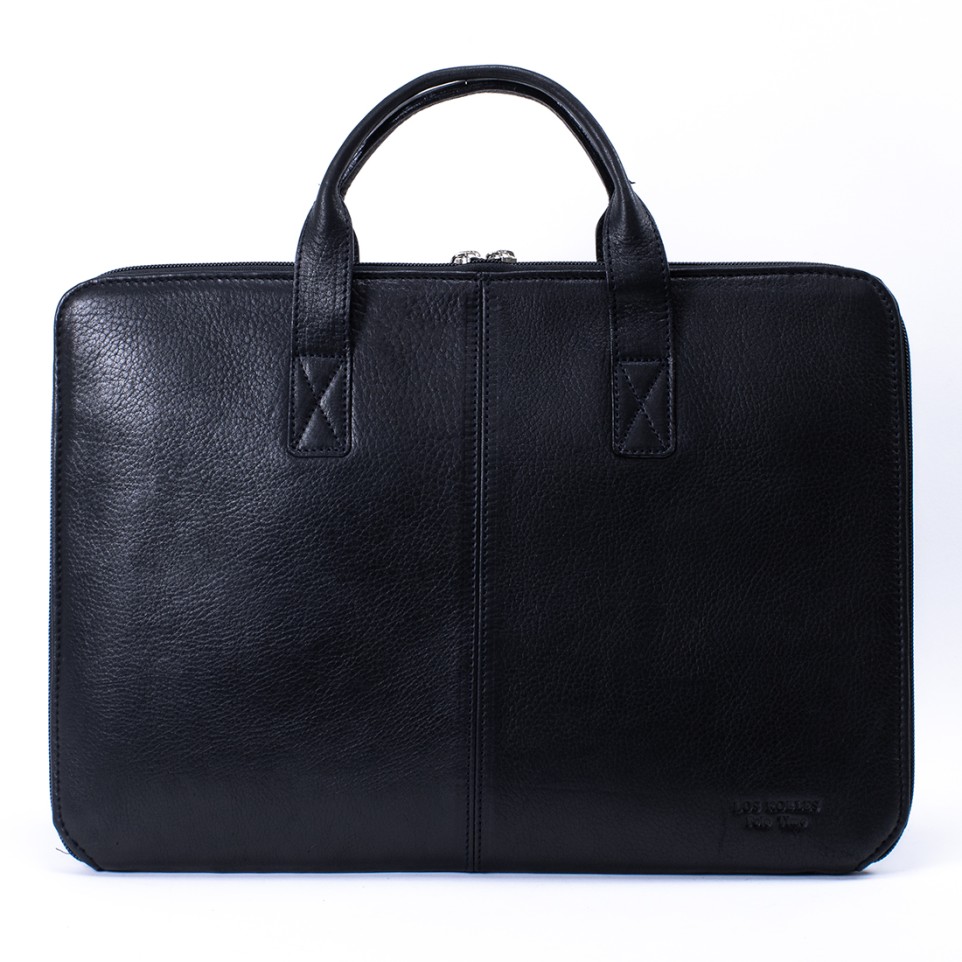 Leather briefcase with handles |El Boyero