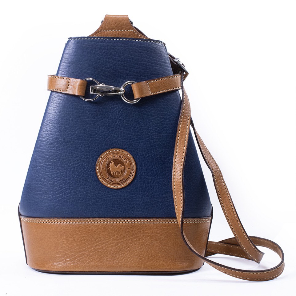 Cow leather small triangle backpack |El Boyero