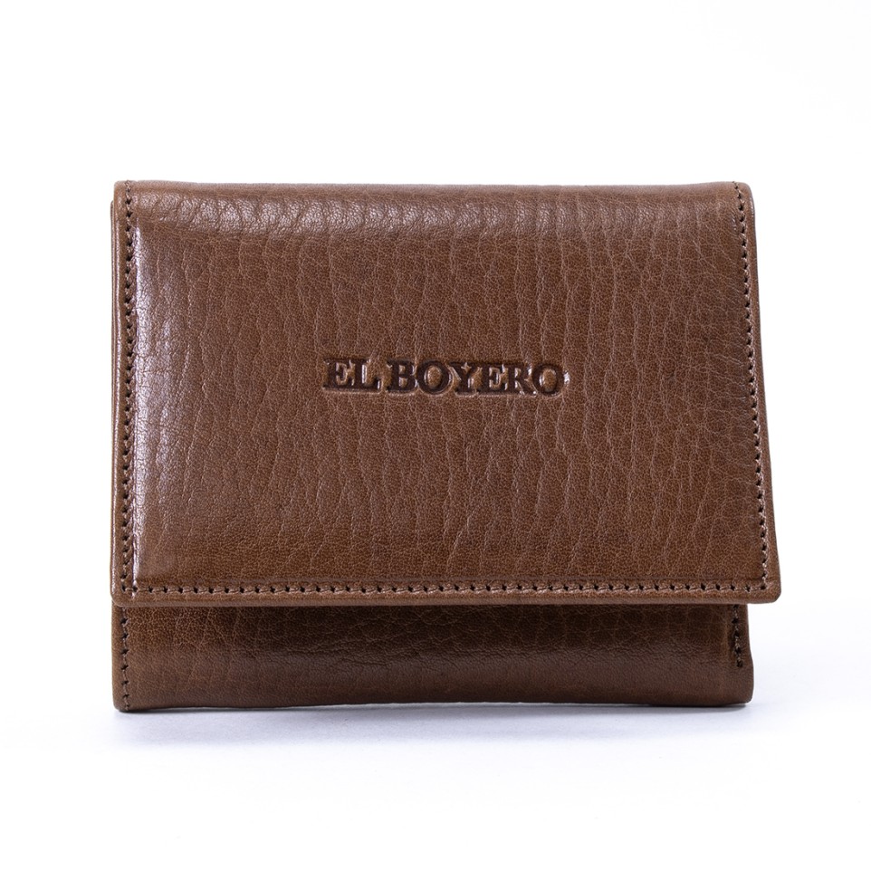 Cow leather trifold women's wallet |El Boyero
