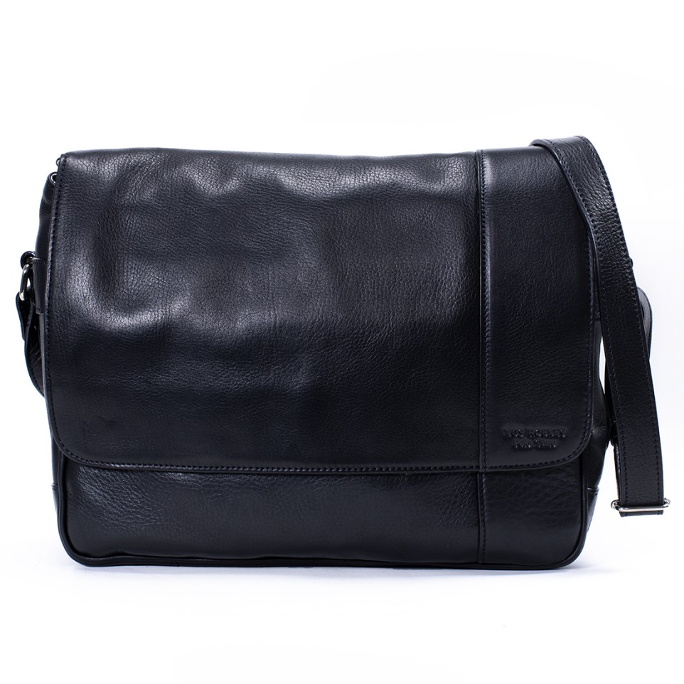 Leather messenger bag |El Boyero
