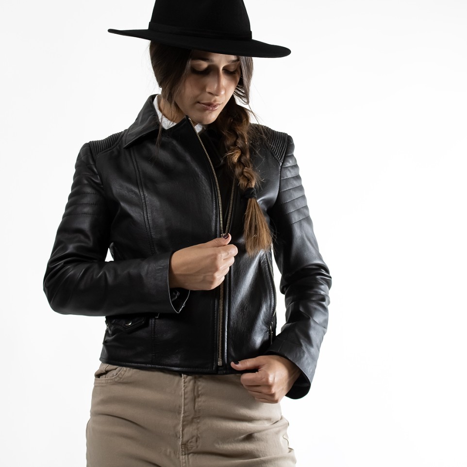 Women's sheepskin leather jacket |El Boyero