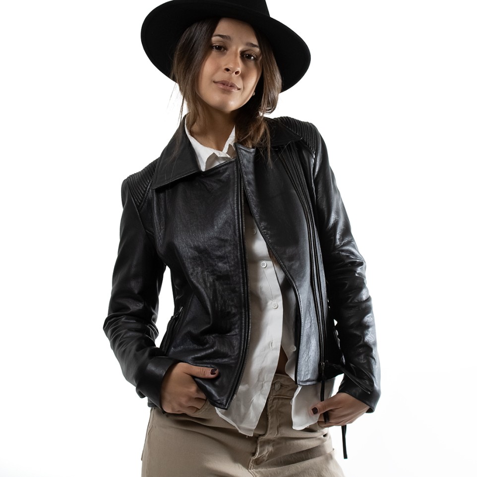 Sheepskin leather jacket for women |El Boyero