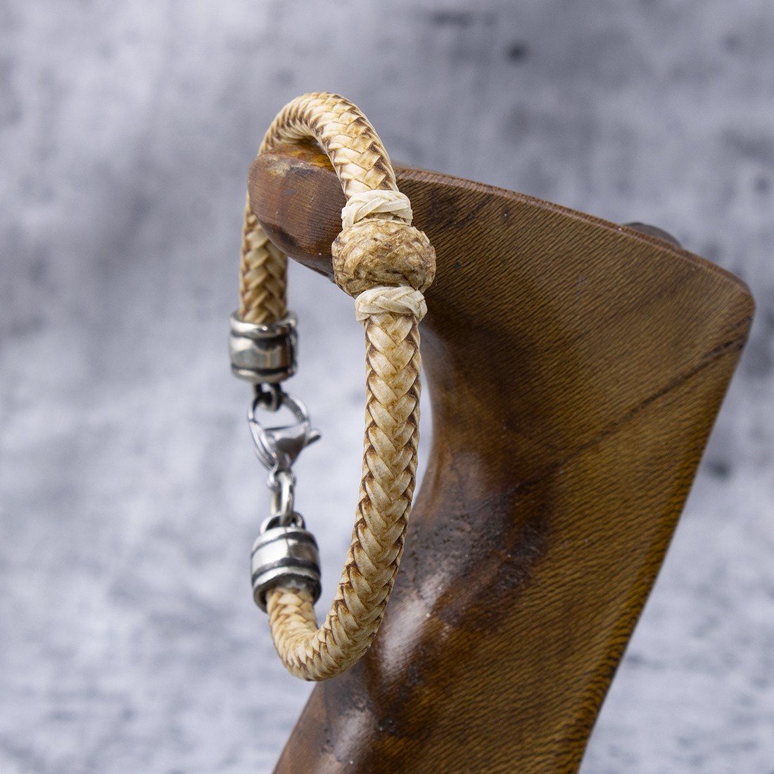 Braided clearance rawhide bracelet