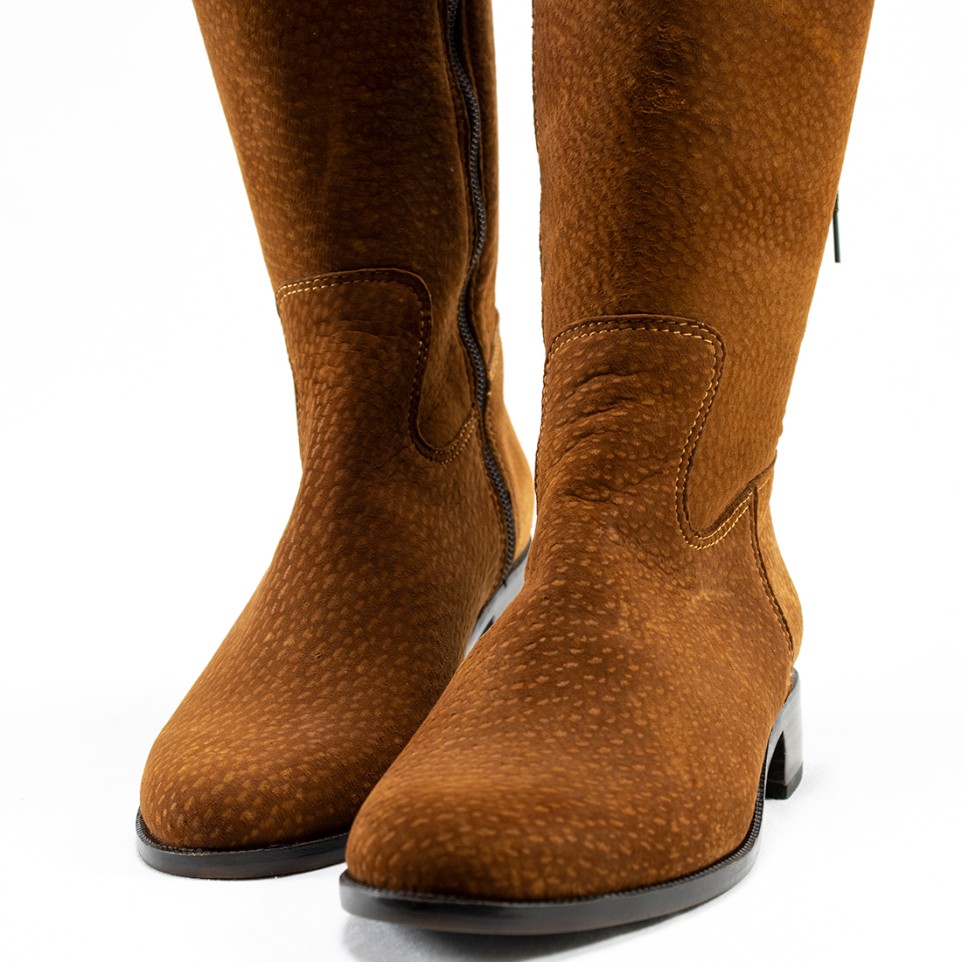 Women capybara leather boots |El Boyero
