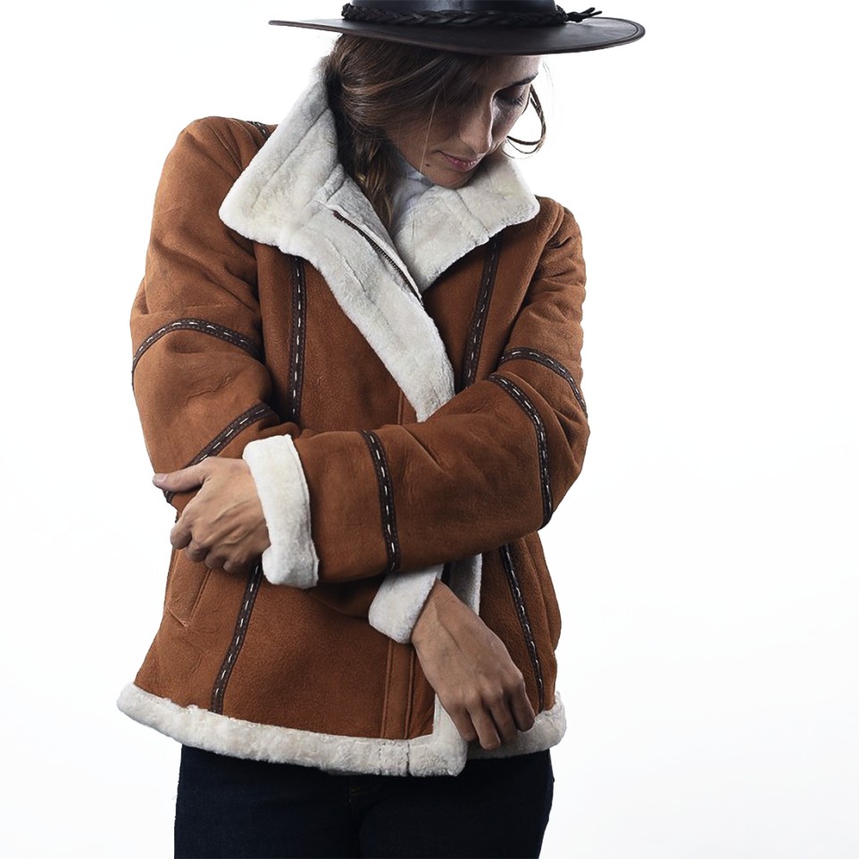 Sheep skin woman coat |El Boyero