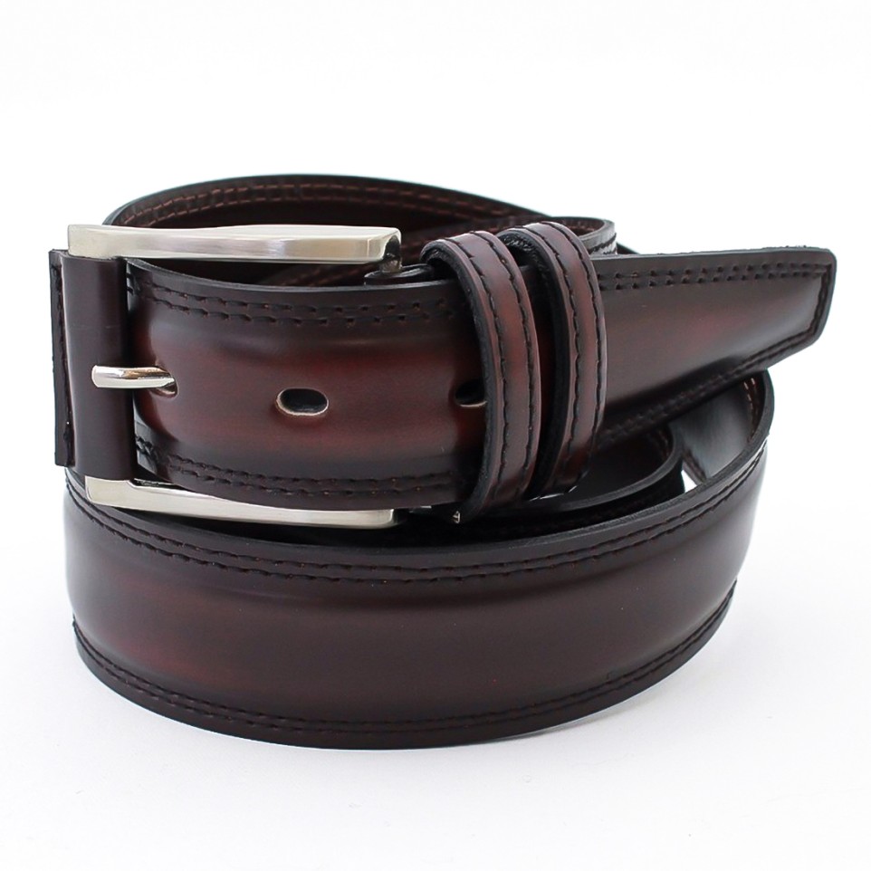 Polished leather belt |El Boyero