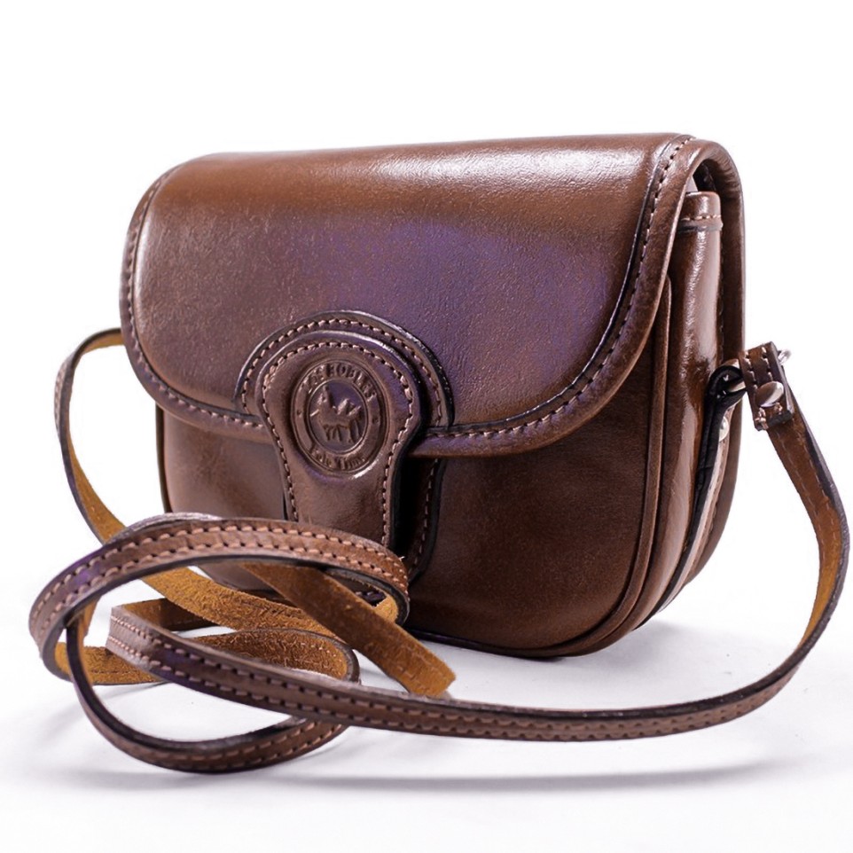 Small cow leather crossbody purse |El Boyero