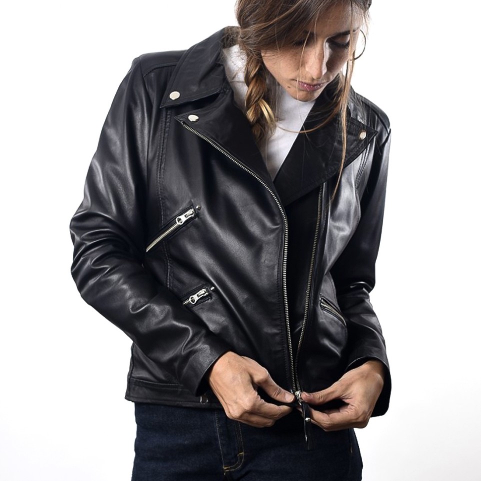 Sheep leather jacket sale