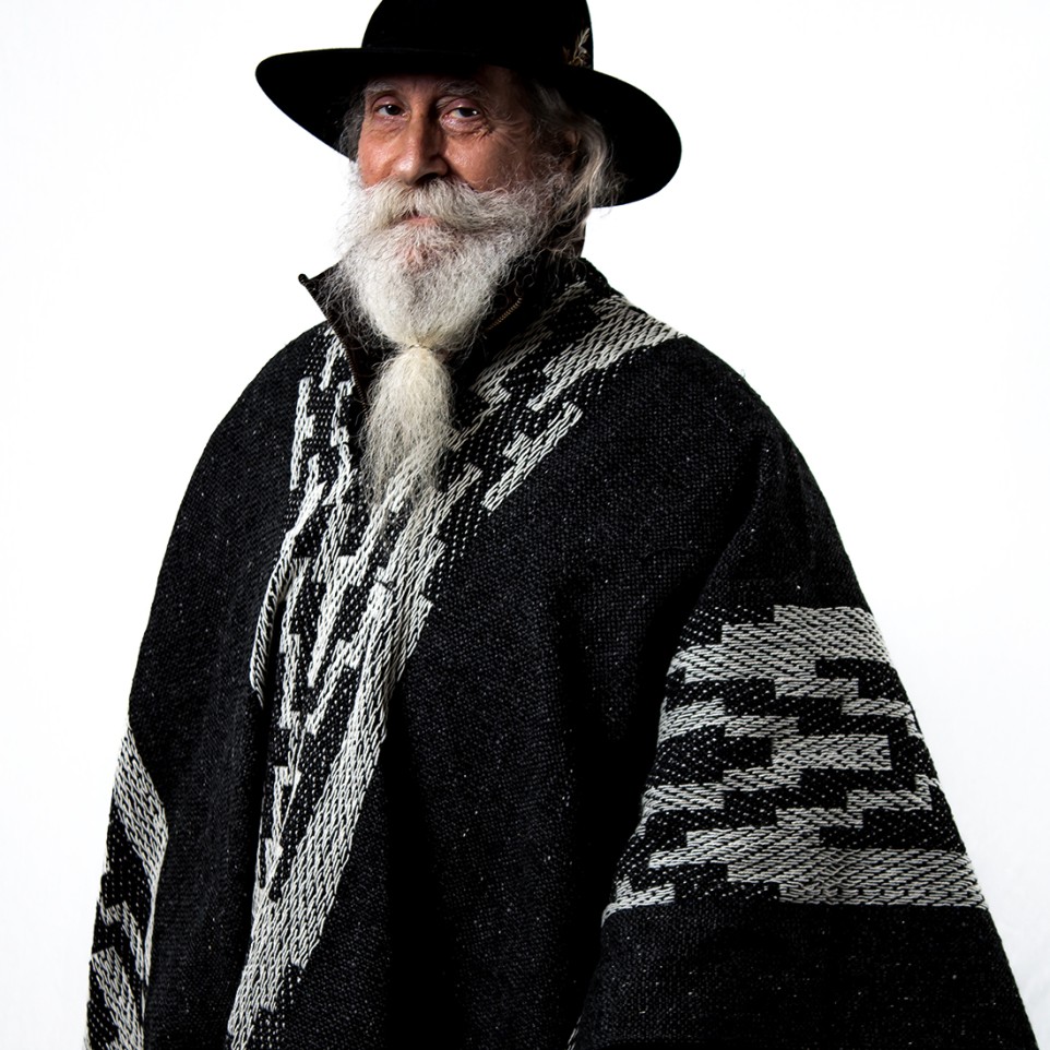 Woolen Antique poncho |El Boyero