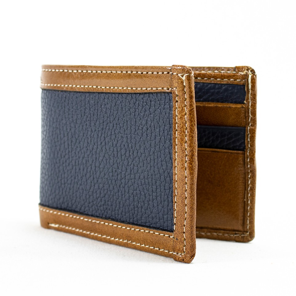 Bifold cardholder wallet in floater leather |El Boyero