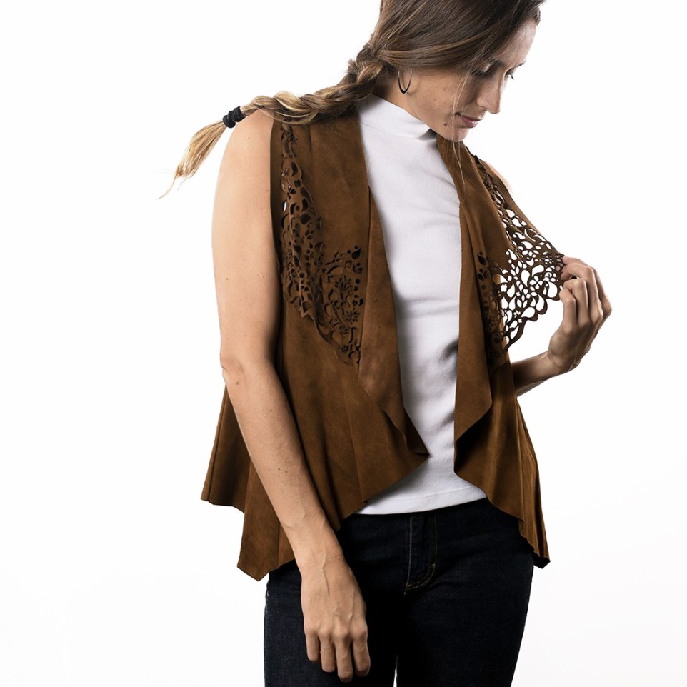 Goat suede vest |El Boyero