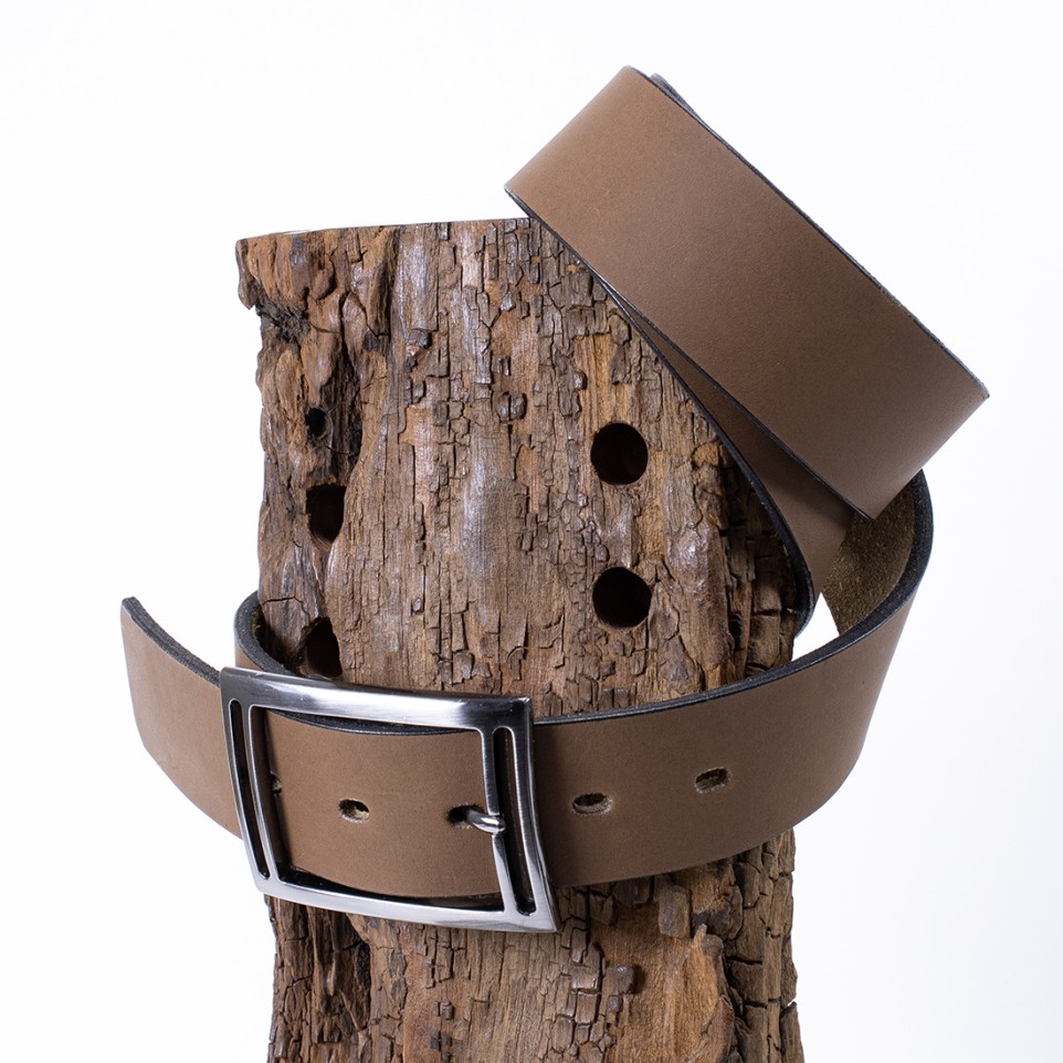 Brown leather belt |El Boyero