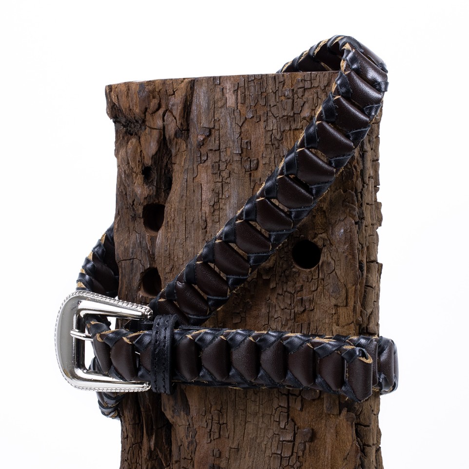 Braided leather belt |El Boyero