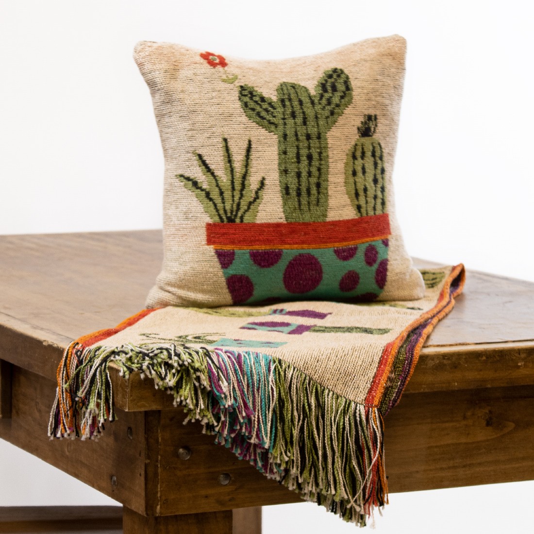 Cushion cover Cactus design El Boyero