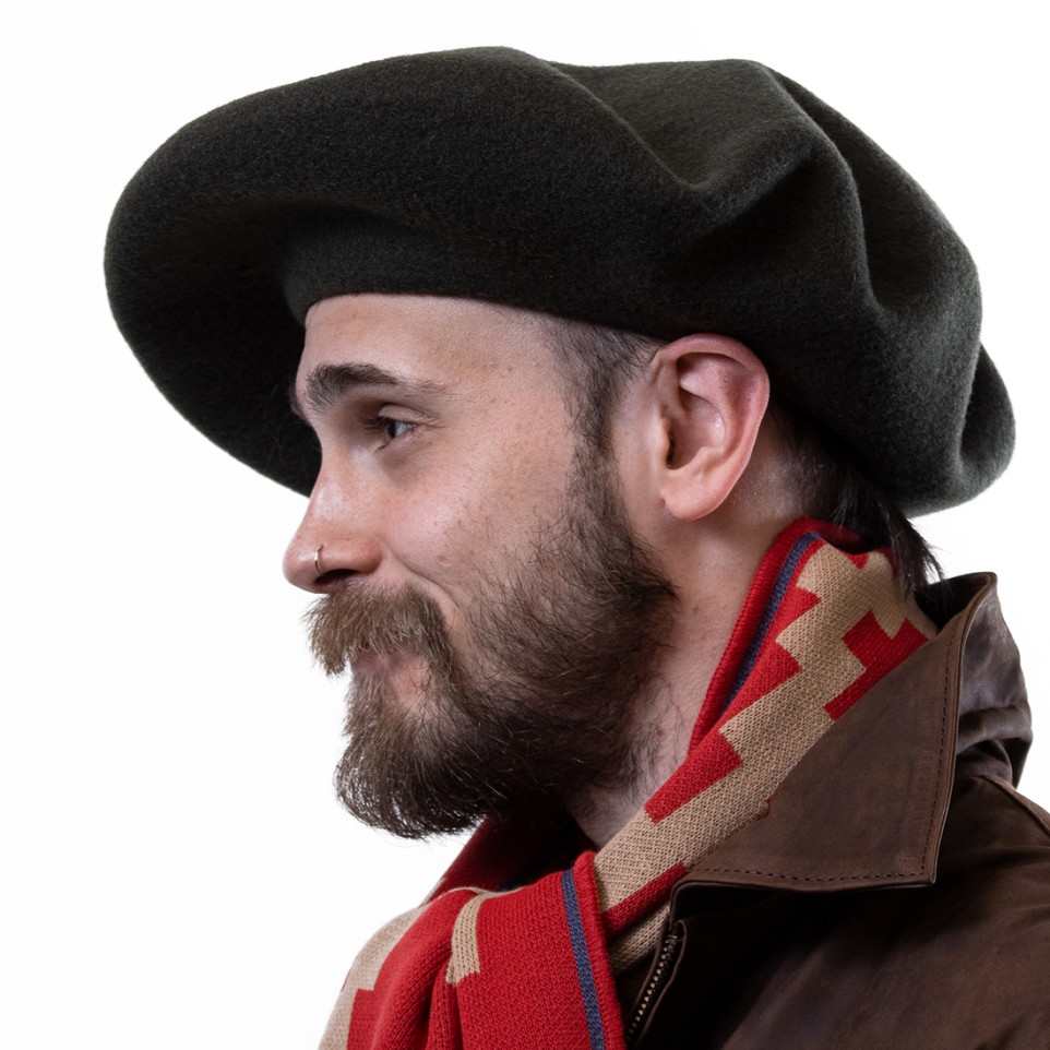 34 cm Tolosa wool beret |El Boyero