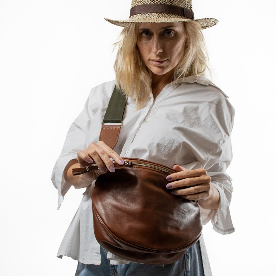 Leather fanny bag |El Boyero