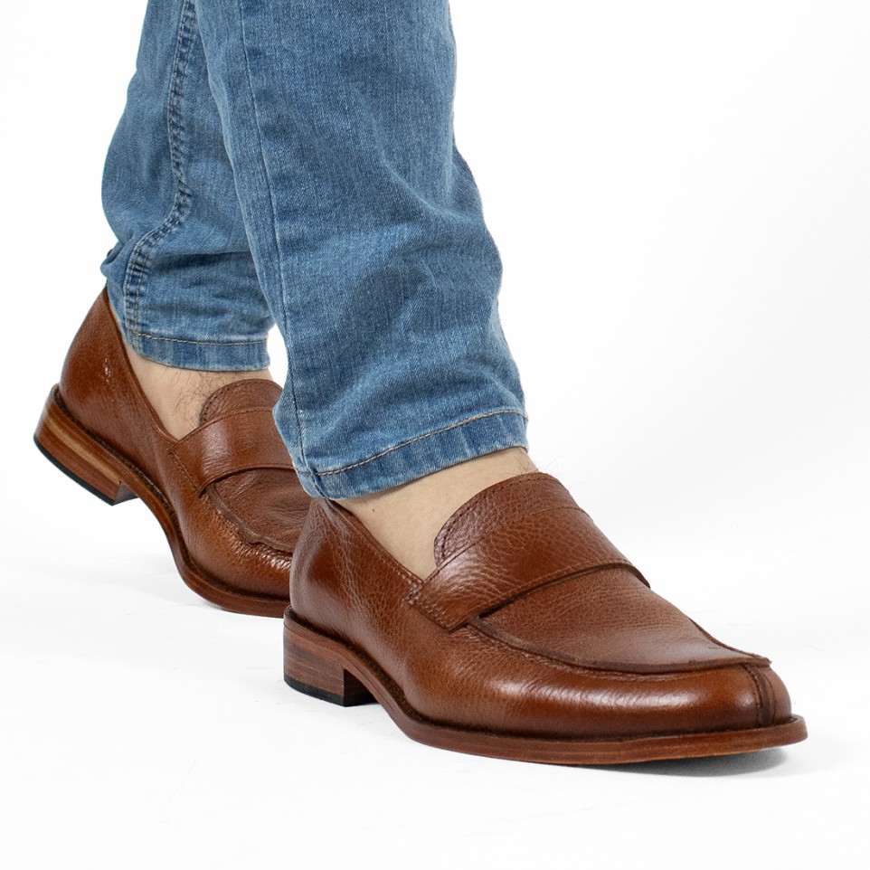 Men's leather loafers |El Boyero