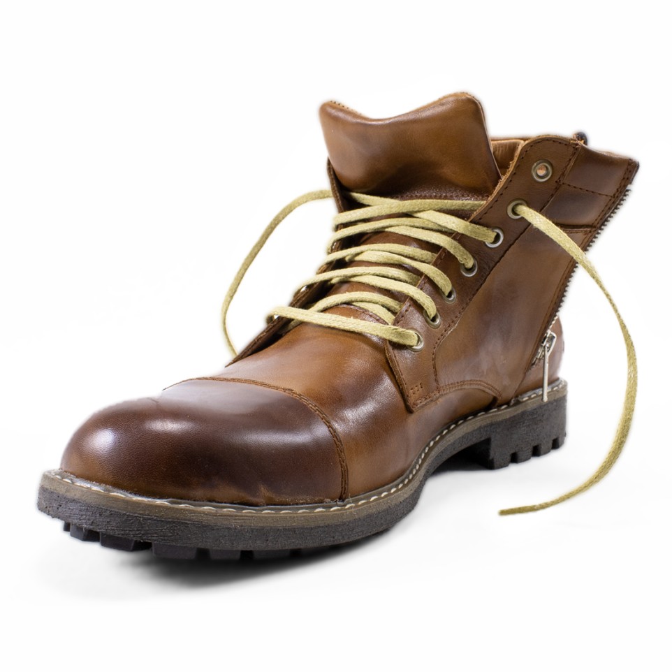 Mens boots with zipper hotsell on side