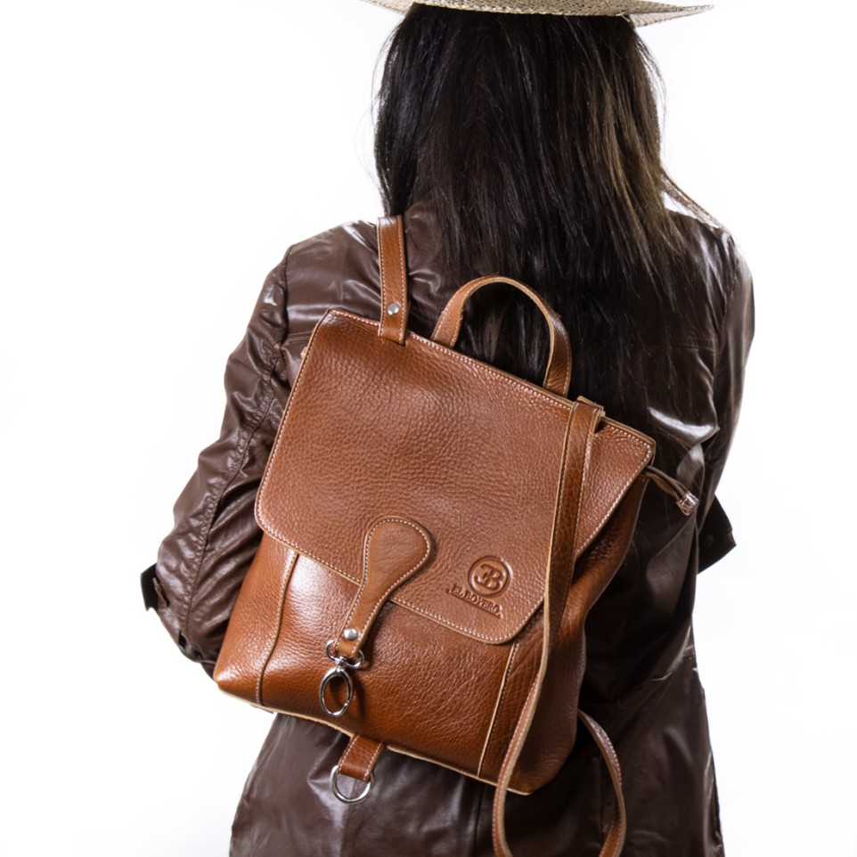 Leather backpack |El Boyero