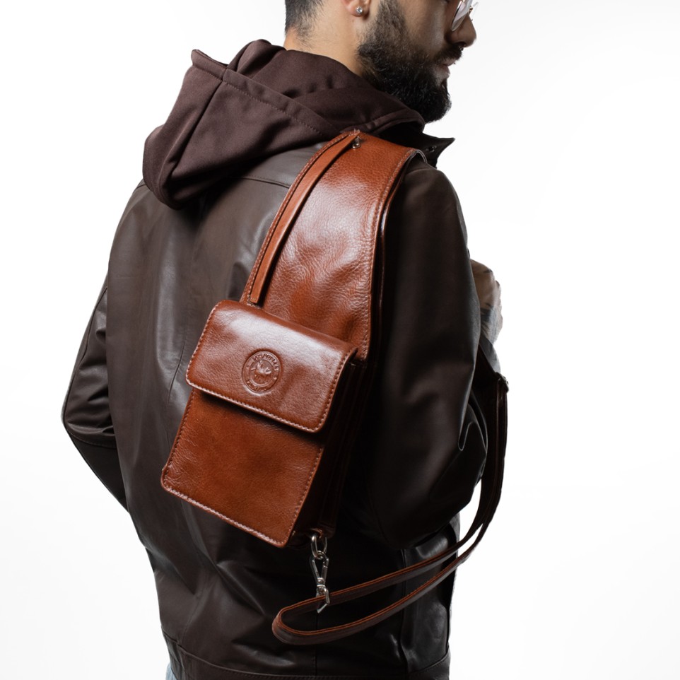 Leather belt bag |El Boyero