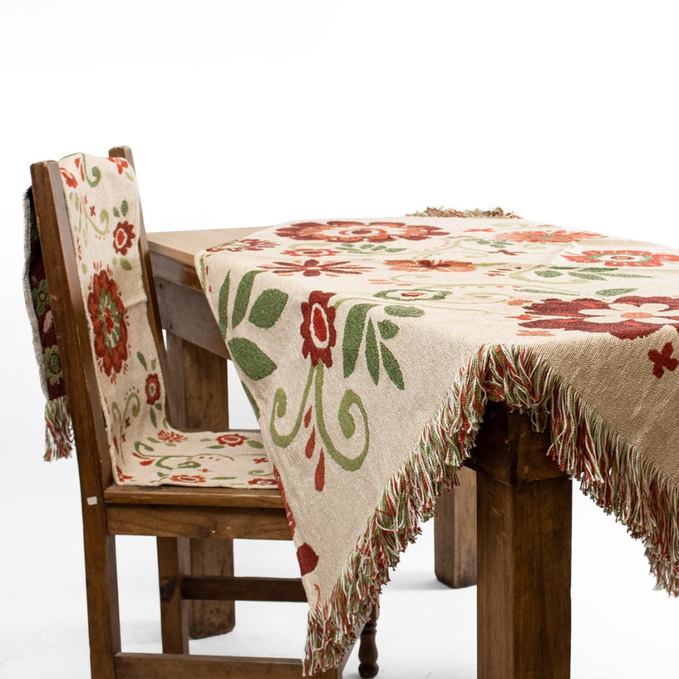 Blanket Floral pattern |El Boyero