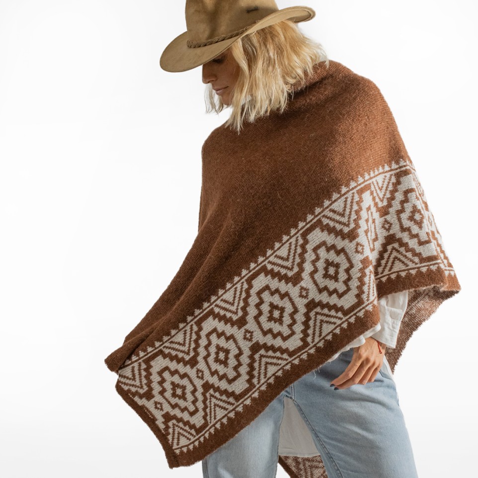 Poncho de alpaca |El Boyero