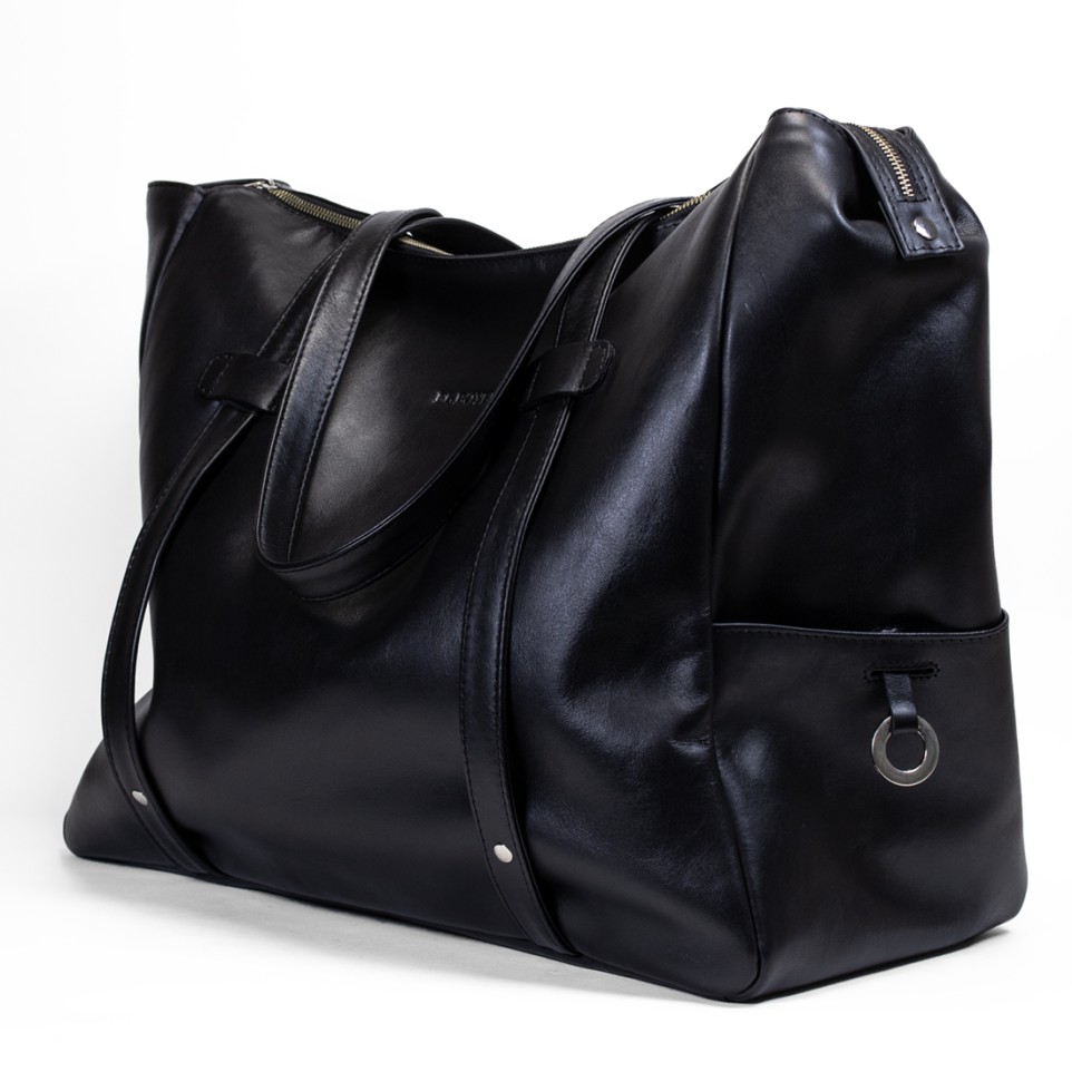 Leather cabin tote bag |El Boyero