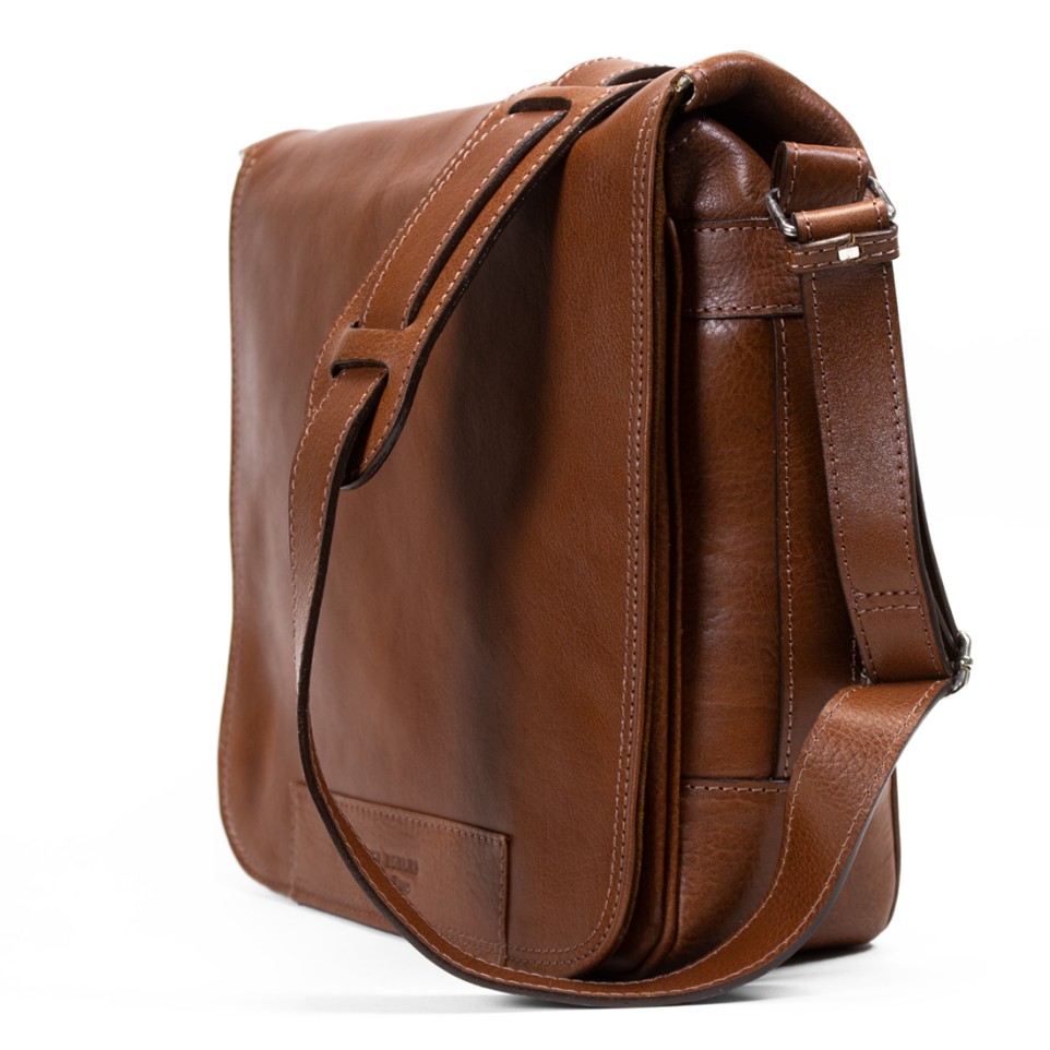 Morral de cuero para hombre El Boyero