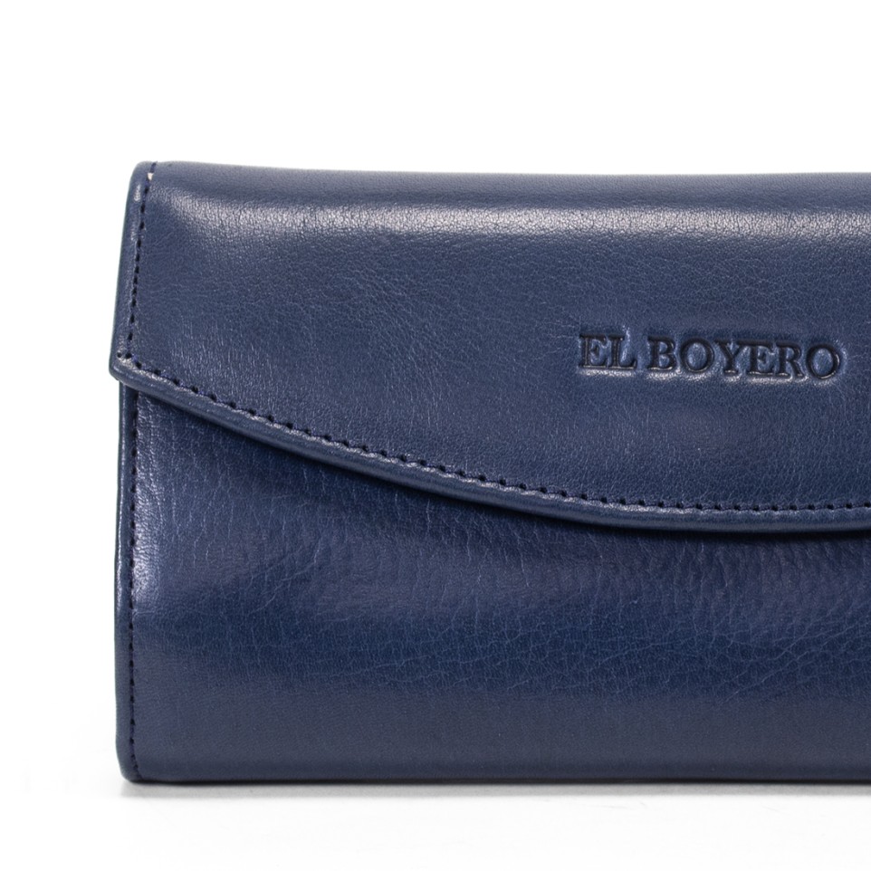 Leather card index with flap |El Boyero