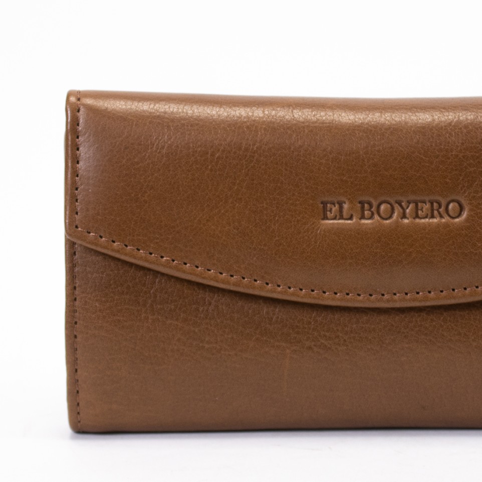 Leather card index with flap |El Boyero