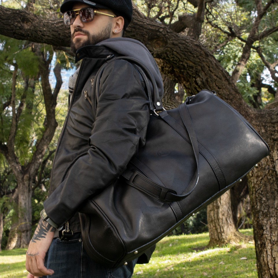 Bolso de cuero - Estilo polo |El Boyero