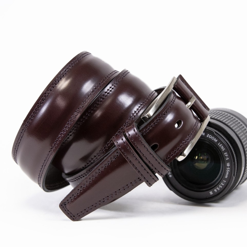 Polished leather belt |El Boyero