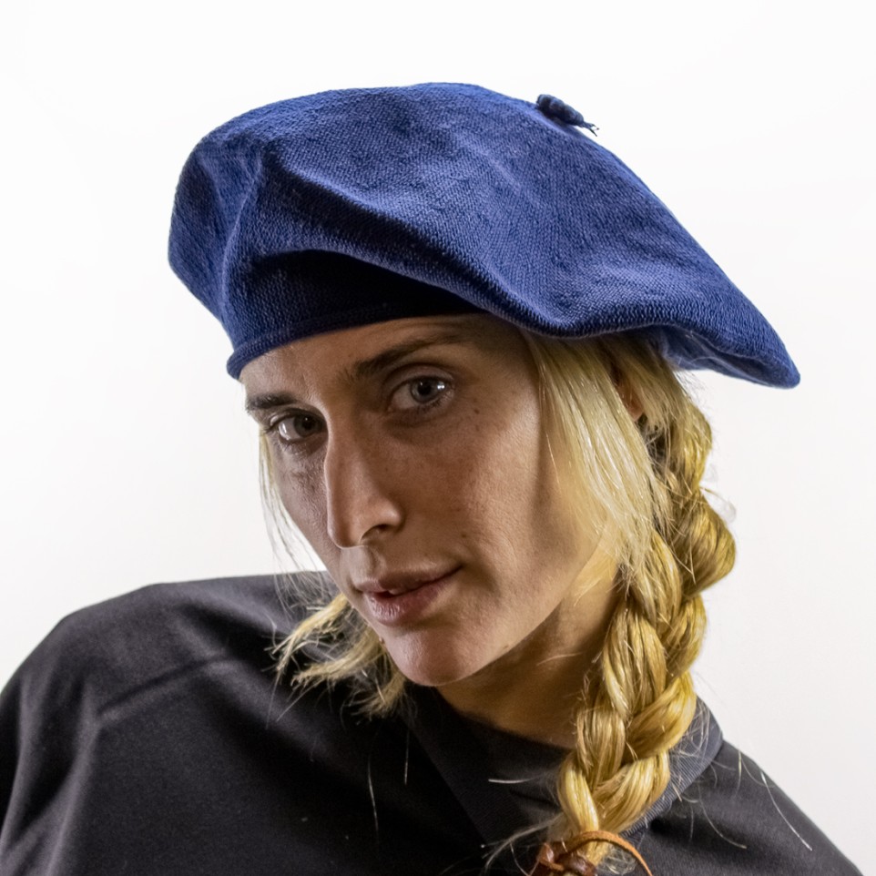 Cotton thread beret |El Boyero