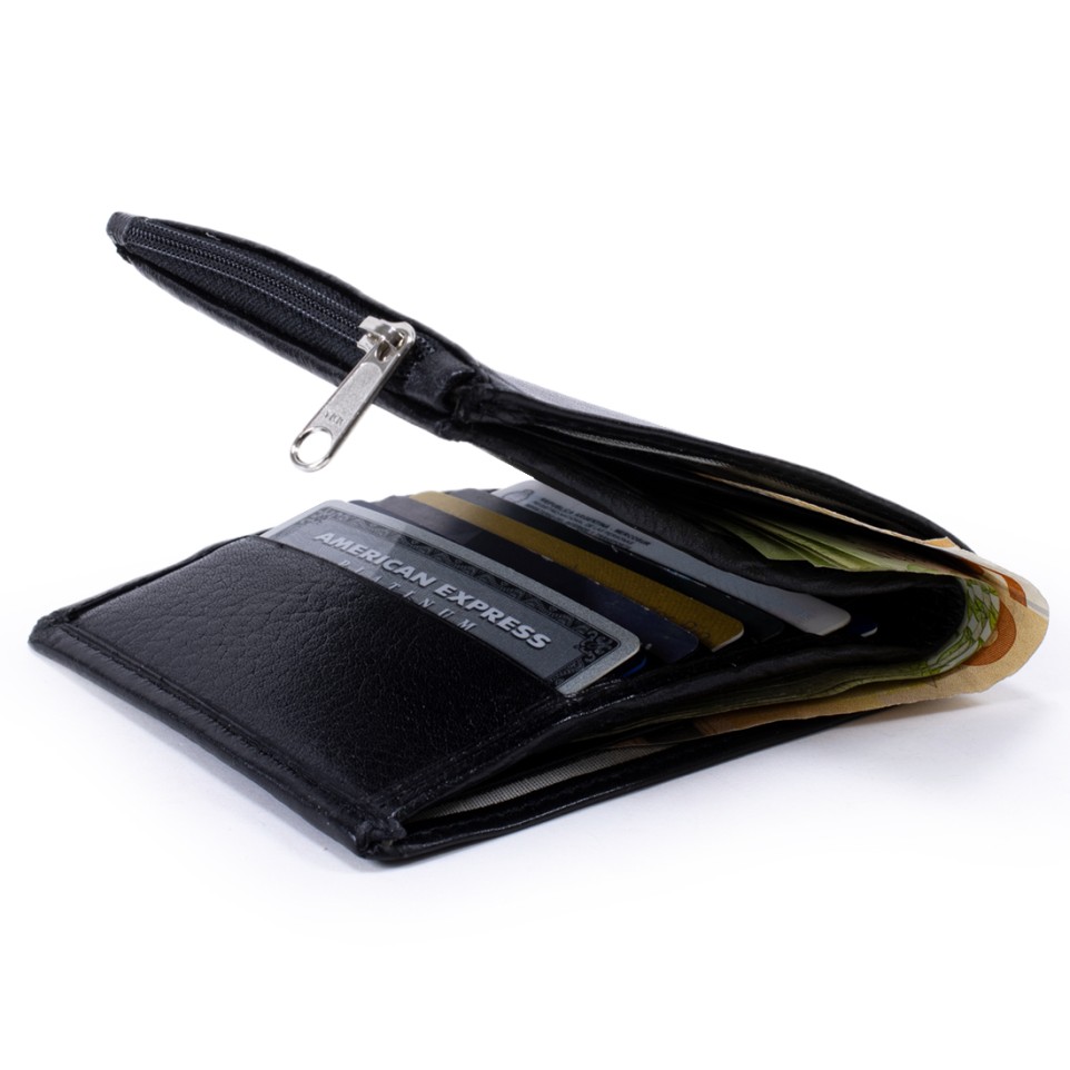 Simple leather wallet and card holder |El Boyero