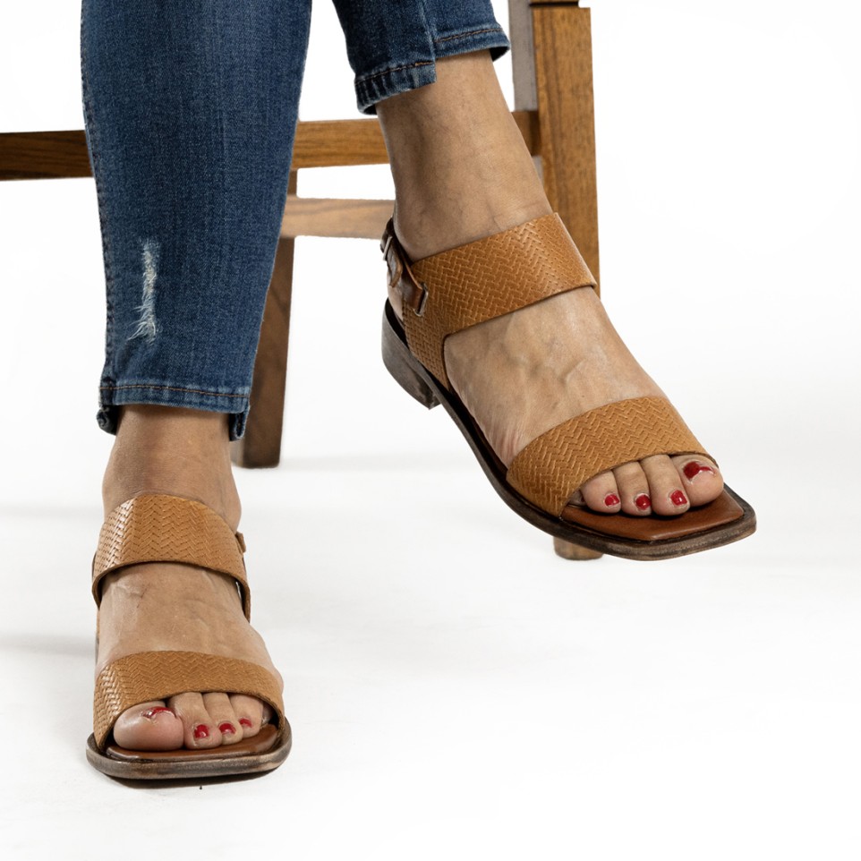 Leather sandal for women |El Boyero