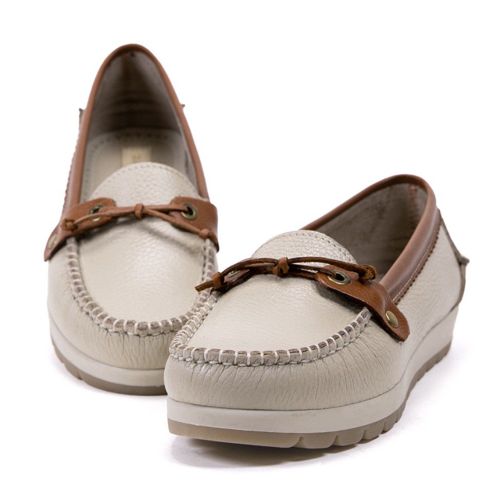 Cow suede ladies loafers |El Boyero