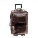 Wheeled leather travel bag |El Boyero