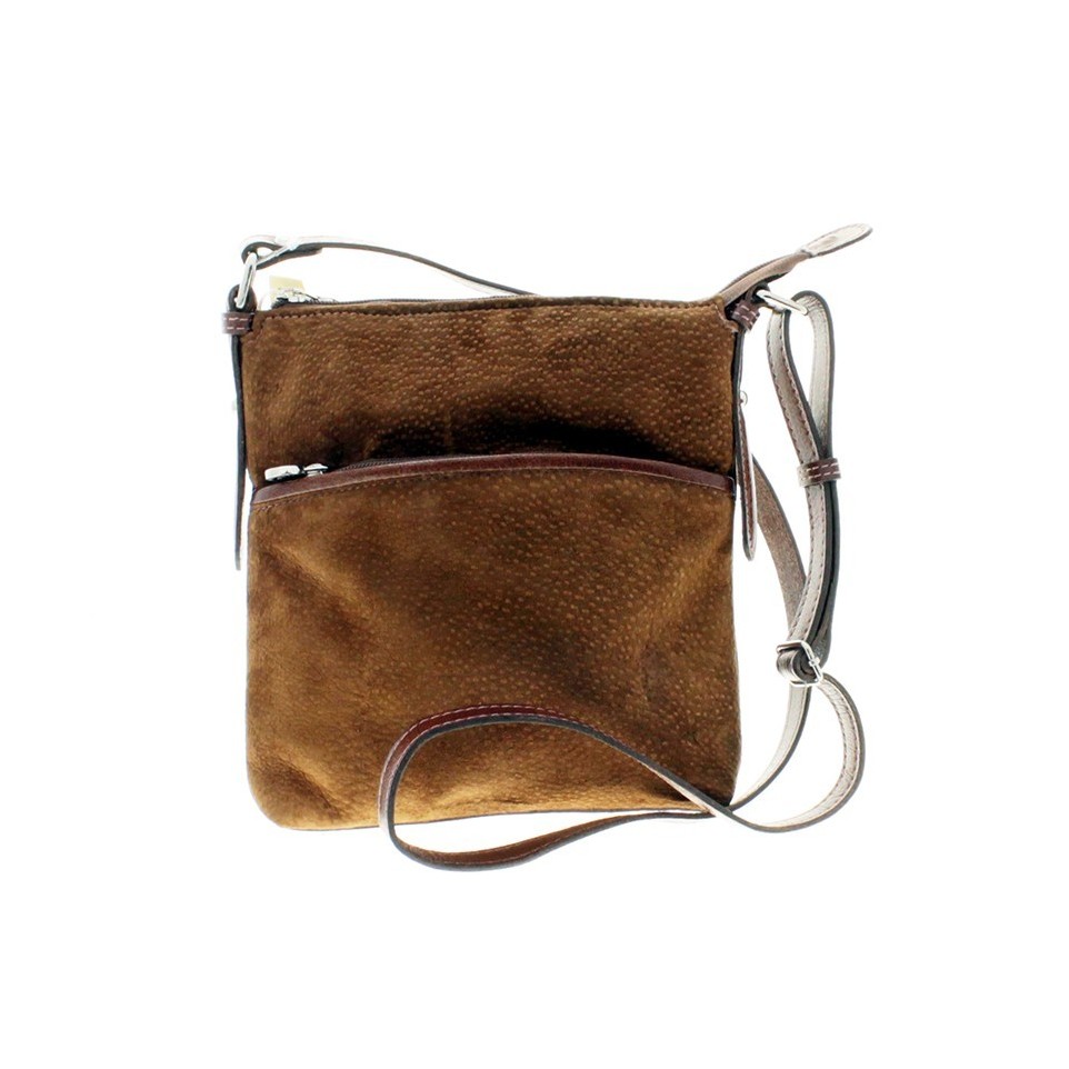 Capybara leather square purse with front pocket |El Boyero