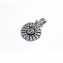 Sunflower sterling silver pendant |El Boyero