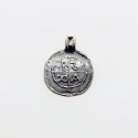 Sterling silver Virgin Mary pendant