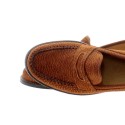 Capybara leather loafers